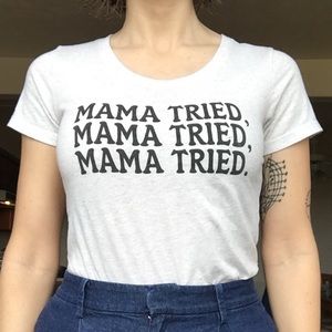 The Bee and the Fox screen printed tee